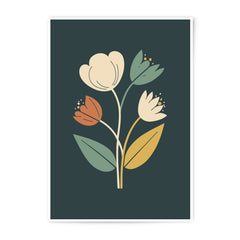 Floral Photographic Print, Minimalist Flower Art, Botanical Wall Decor, Modern Art Print, Home Decor, Floral Illustration - Tawshia