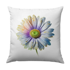 Floral Pillow, Daisy Pillow, Flower Accent Pillow, Decorative Throw Pillow, Home Decor Pillow, Bedroom Pillow, Living Room Pillow - Tawshia
