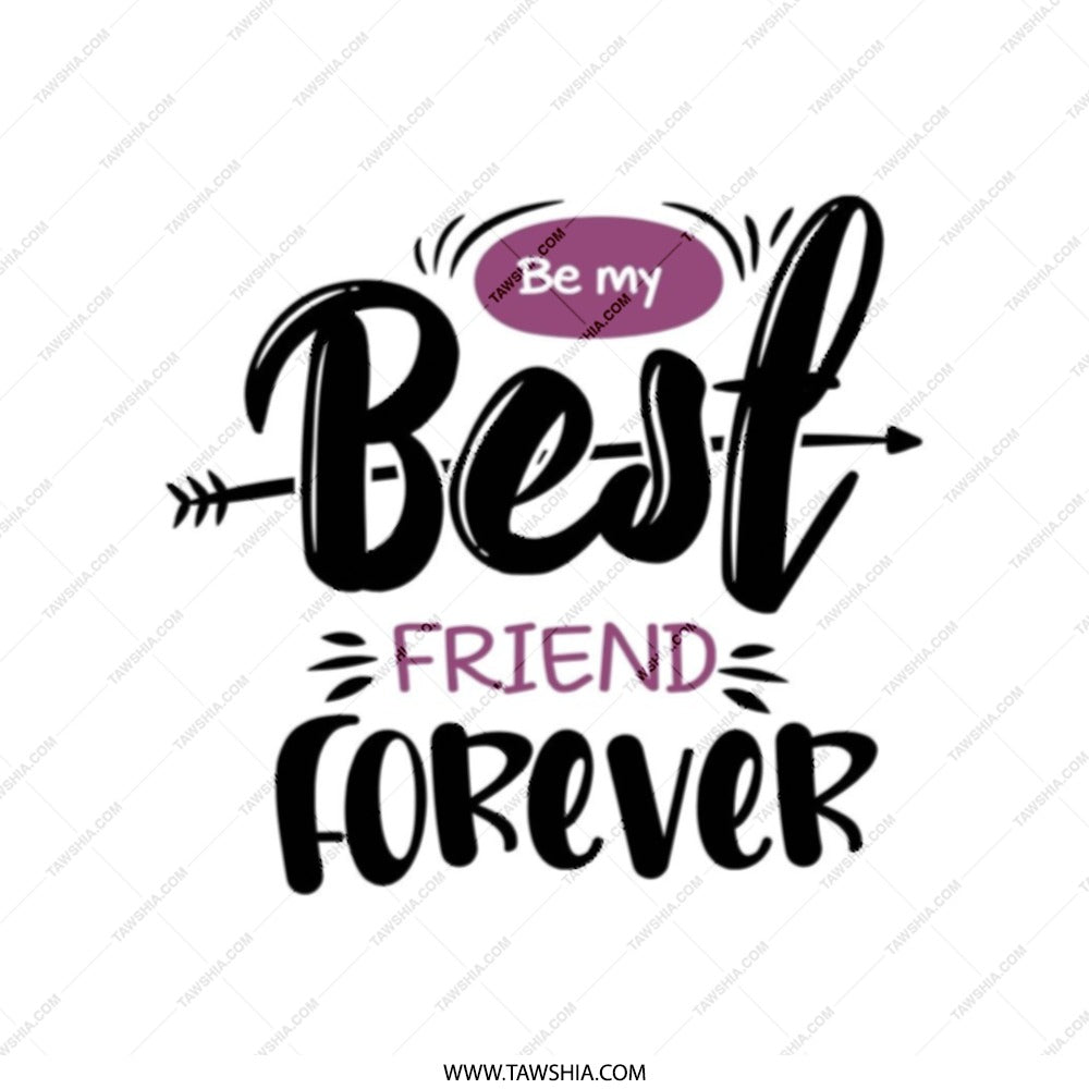 Best Friend Forever Tote Bag, Friendship Gift, Bff Gift Idea, Cute Gift for Bestie, Friendship Tote, Gift for Friend, Shopping Tote - Tawshia