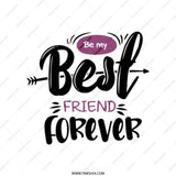 Best Friend Forever Tote Bag, Friendship Gift, Bff Gift Idea, Cute Gift for Bestie, Friendship Tote, Gift for Friend, Shopping Tote - Tawshia