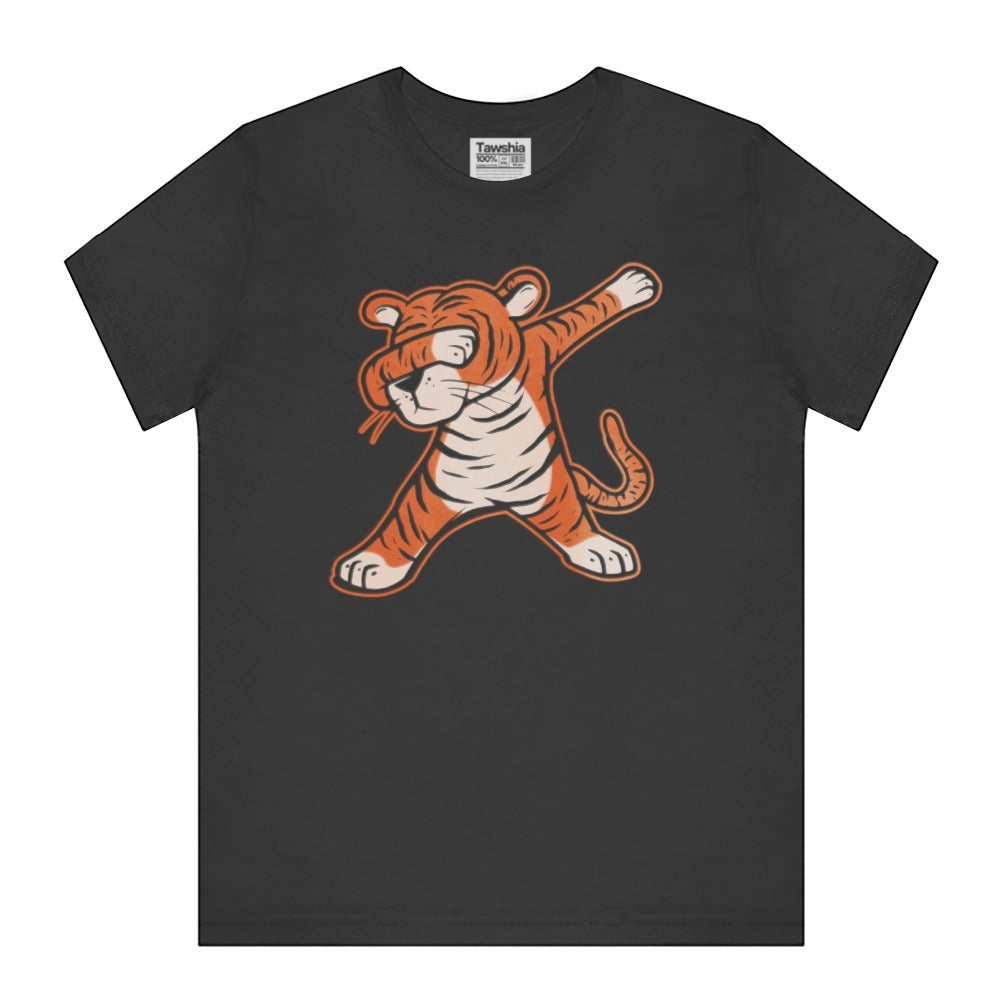 Dancing Tiger Graphic Print T-shirt apparel product type