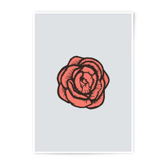 Rose Photographic Prints, Floral Home Decor, Botanical Wall Art, Delicate Flower Print, Living Room Decor, Feminine Artwork, Gift Idea - Tawshia