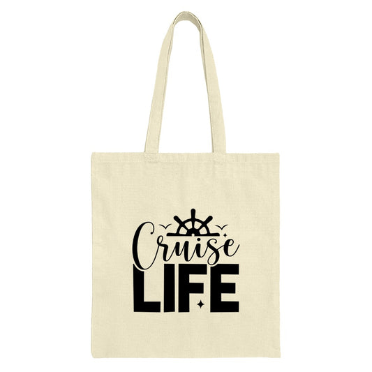 Cruise Life Tote Bag, Nautical Travel Bag, Beach Tote, Vacation Gift, Cruise Ship, Gift For Her, Cruise Lover, Cruise Trip Souvenir - Tawshia