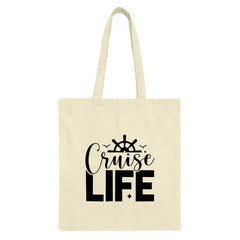 Cruise Life Tote Bag, Nautical Travel Bag, Beach Tote, Vacation Gift, Cruise Ship, Gift For Her, Cruise Lover, Cruise Trip Souvenir - Tawshia