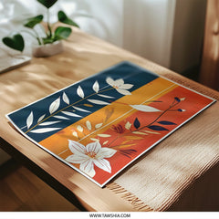 Botanical Photographic Print, Floral Wall Art, Modern Home Decor, Abstract Floral Art, Flower Illustration, Botanical Print - Tawshia