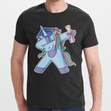 Dabbing Unicorn Graduate T-shirt Graphic Tee product type