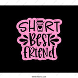 Short Best Friend Backpack, Coffee Lover, Cute Friend Gift, Trendy Backpack, Best Friend Backpack, Unique Gift - Tawshia