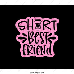 Short Best Friend Backpack, Coffee Lover, Cute Friend Gift, Trendy Backpack, Best Friend Backpack, Unique Gift - Tawshia