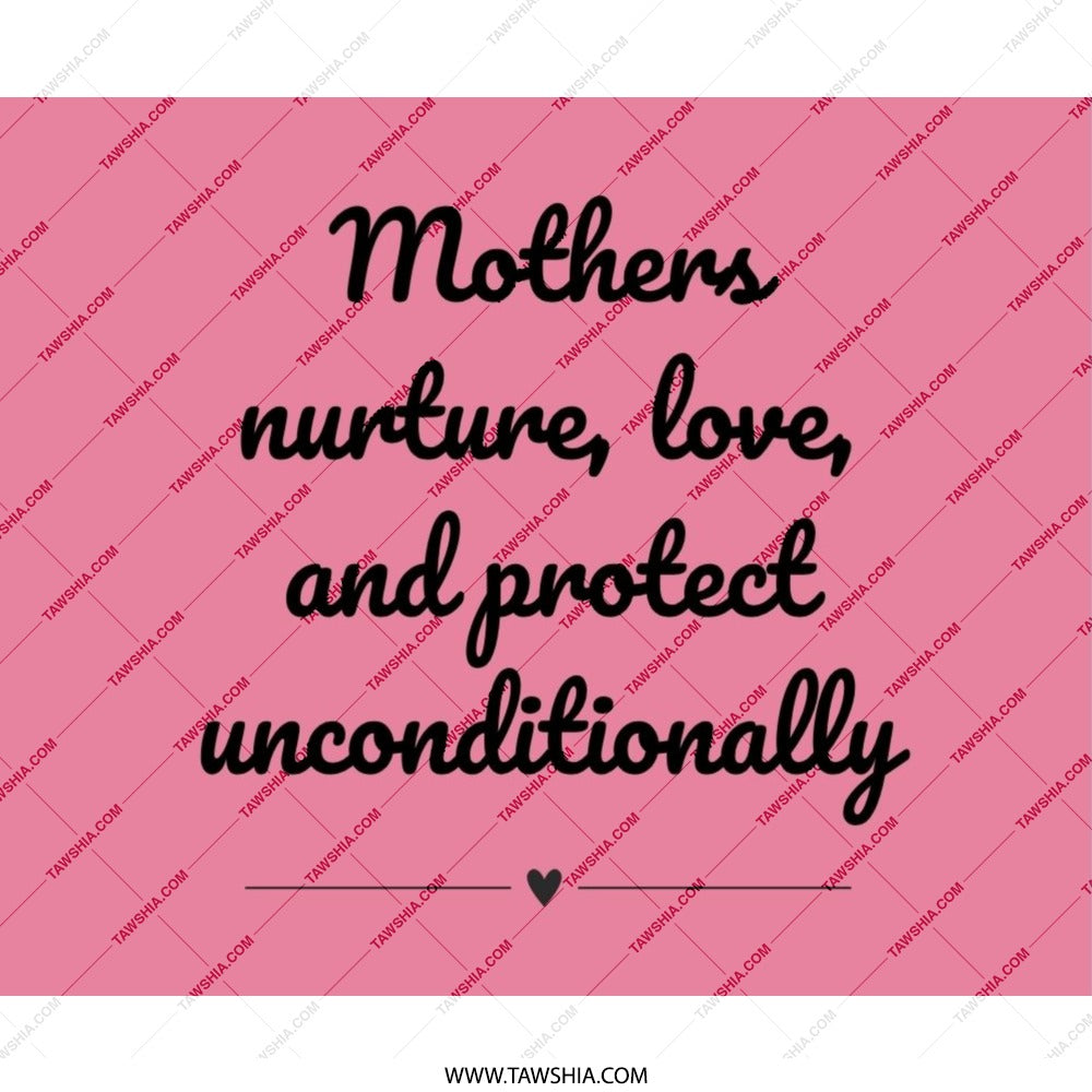 Mothers Love Mouse Pad, Pink Mousepad, Mother's Day Gift, Mothers Nurture, Mothers Day Present, Gift for Mom, Best Mom Mousepad - Tawshia