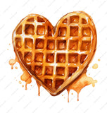 Waffle Heart Mug, Food Lover Gift, Breakfast Mug, Funny Coffee Mug, Cute Foodie Gift, Waffle Lover Gift, Unique Mug, Valentine's Day Mug SKU: MG10004206 - Tawshia