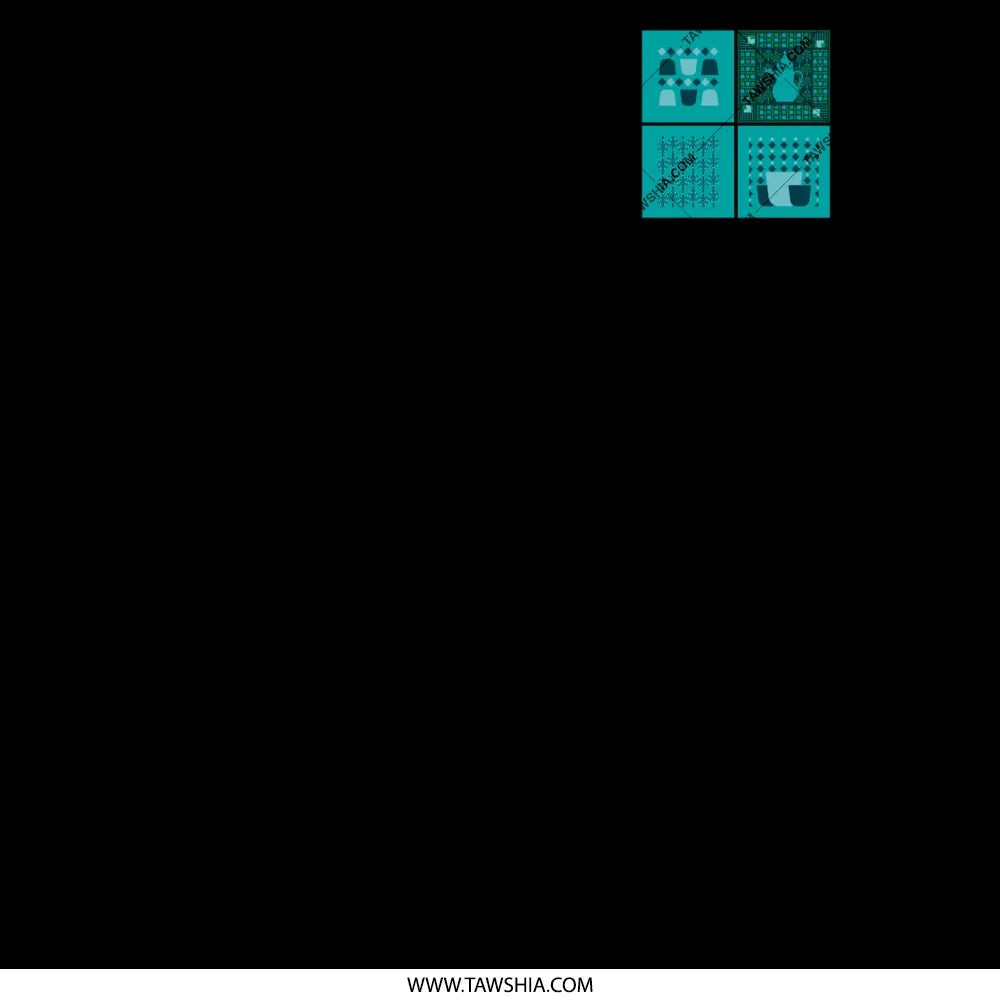 Modern Abstract Grid Design Kitchen Art product