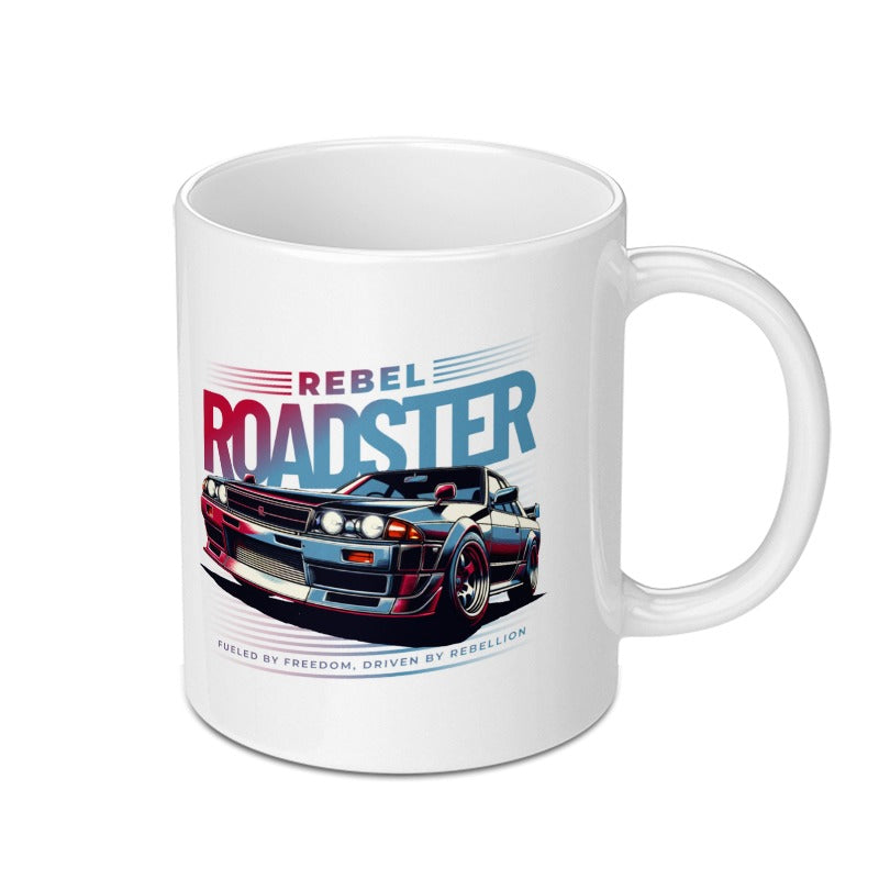 Rebel Roadster Car Design Ceramic Coffee Mug product