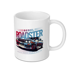 Rebel Roadster Car Design Ceramic Coffee Mug product