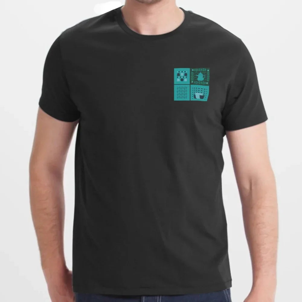 Electronics Graphics Black T-shirt product type