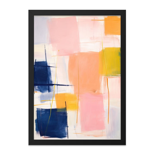 Abstract Expressionism Wall Art, Colorful Blocks Print, Modern Home Decor, Contemporary Wall Decor, Unique Gift Idea (132 characters) - Tawshia