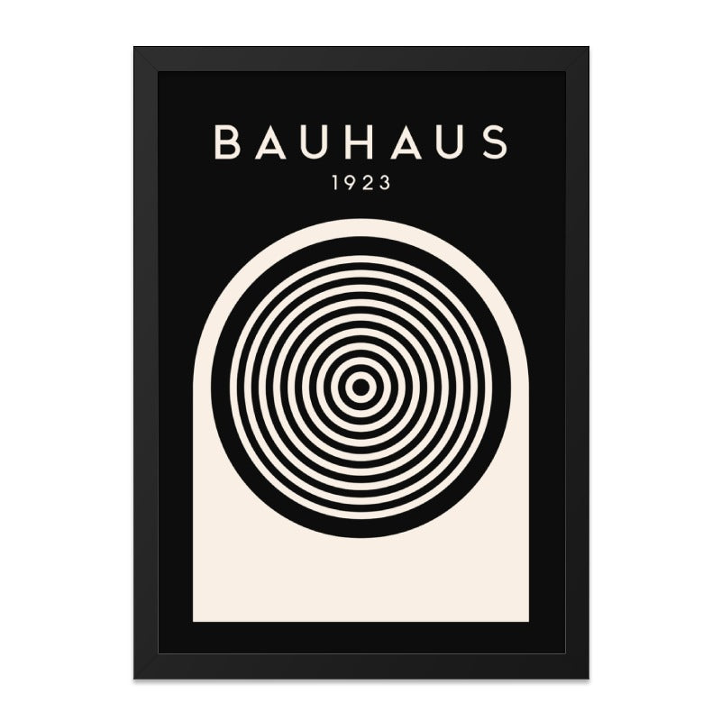 Bauhaus Wall Art, 1923 Art Print, Geometric Art Poster, Modern Wall Decor, Abstract Circle Art, Home Decor, Minimalist Art - Tawshia