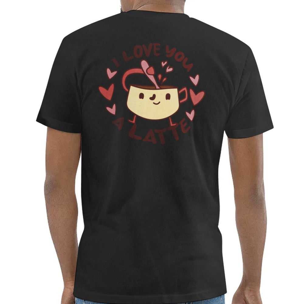 I Love You A Latte Cute Fun Graphic T-Shirt product