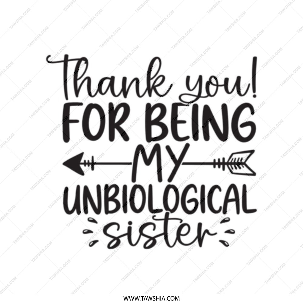 Unbiological Sister Gift Tote Bag, Best Friend Present, Thank You Tote, Soul Sister Shopping Bag, Sister Birthday Gift, Friendship Tote - Tawshia