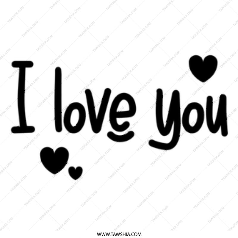 I Love You Mug, Cute Mug, Gift for Her, Valentine's Day Gift, Anniversary Mug, Coffee Mug, Tea Mug, Love Mug, Heart Mug - Tawshia
