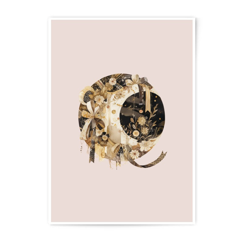 Crescent Moon Art Print, Floral Moon Decor, Celestial Photographic Prints, Dreamy Wall Art, Nursery Decor, Home Decor, Celestial Art - Tawshia