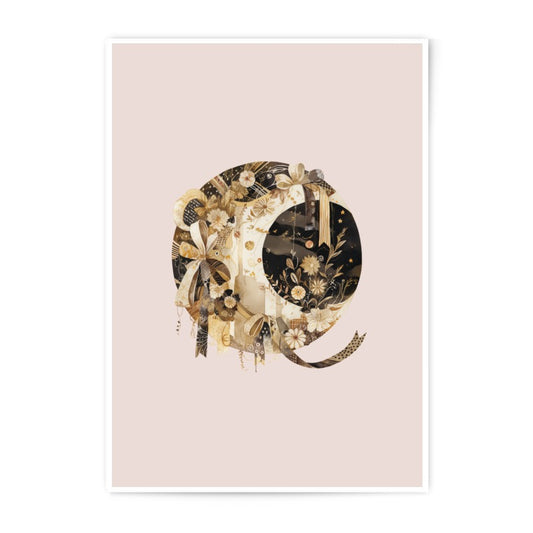 Crescent Moon Art Print, Floral Moon Decor, Celestial Photographic Prints, Dreamy Wall Art, Nursery Decor, Home Decor, Celestial Art - Tawshia