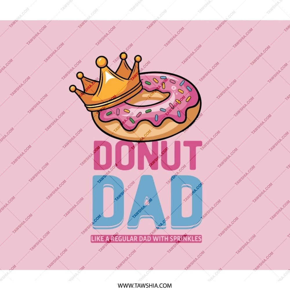 Donut Dad BackPack, Fathers Day BackPack, Funny Dad Gift, Novelty BackPack, Cute BackPack for Dad, Gift for Husband, Dad BackPack - Tawshia