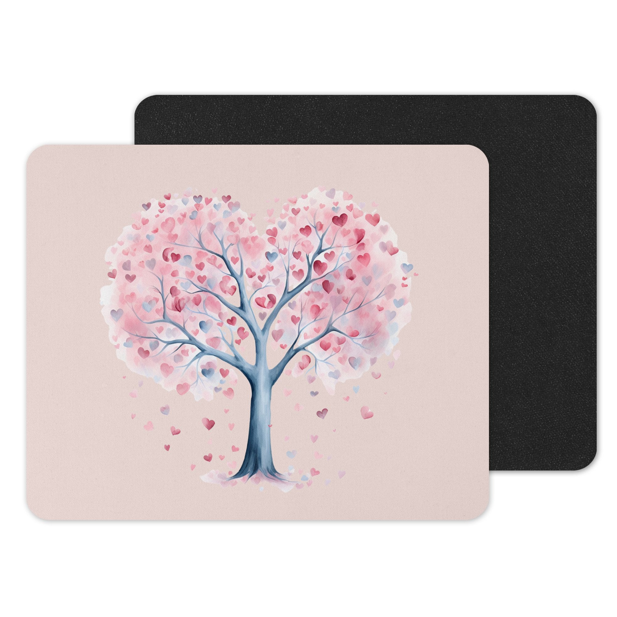 Heart Shape Tree Design Gaming Mouse Pad product type