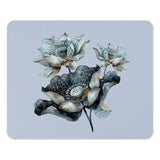 Lotus Flower Mouse Pad, Floral Mousepad, Botanical Computer Accessory, Elegant Desk Decor, Home Office Gift, Trending Mouse Pad - Tawshia