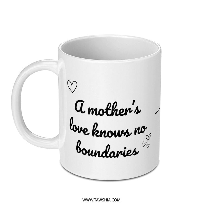 Mother's Love Mug, Mom Gift Idea, Mother's Day Present, Unique Mug Gift, Heart Design, Mom Mug, Mother's Day Mug, Love Mug - Tawshia