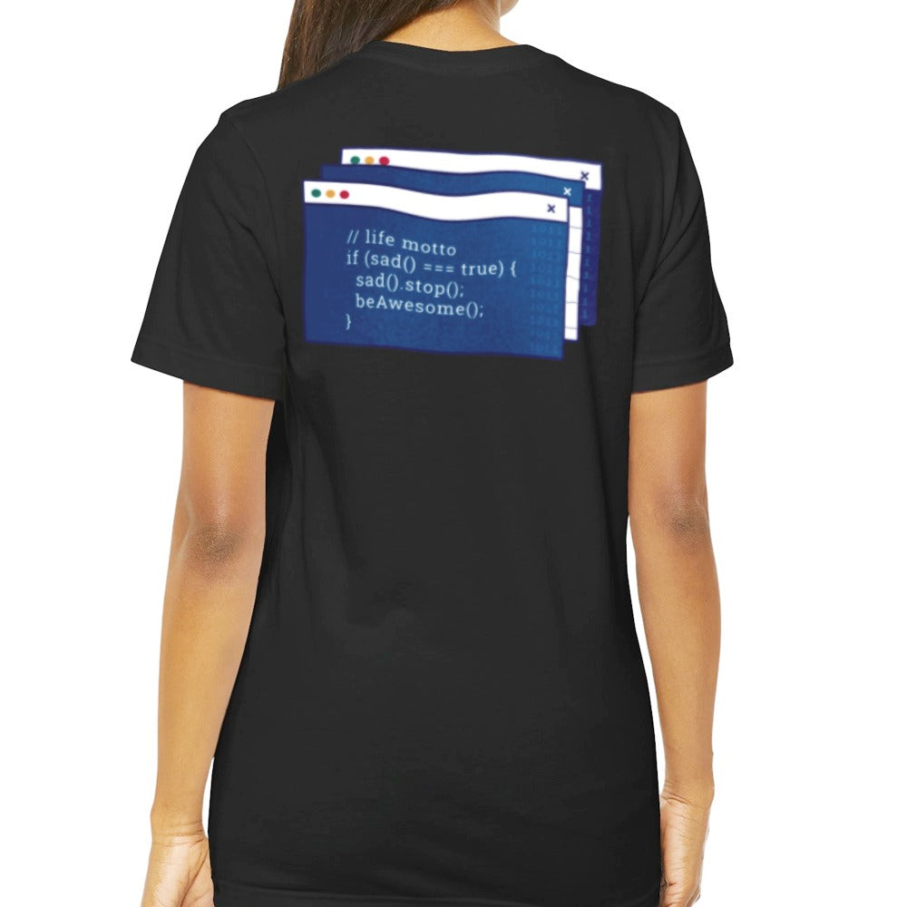 Life Motto Coding Programmers T-Shirt product type