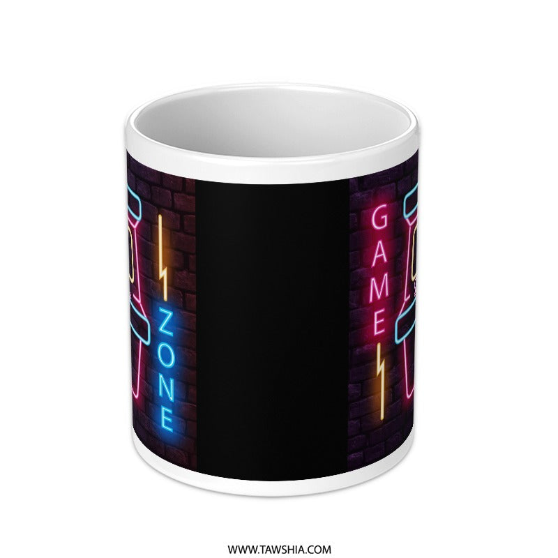 Neon Glow Game Zone Mug Cool Printed Coffee product type