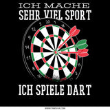 ICH MACHE SEHR VIEL SPORT ICH SPIELE DART product type