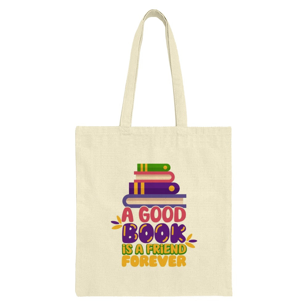 Book Lover Tote Bag, Good Book Friend Forever, Reading Tote, Bookish Gift, Teacher Tote, Librarian Gift, Book Club Tote, Bookworm Tote - Tawshia