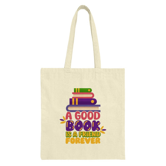 Book Lover Tote Bag, Good Book Friend Forever, Reading Tote, Bookish Gift, Teacher Tote, Librarian Gift, Book Club Tote, Bookworm Tote - Tawshia