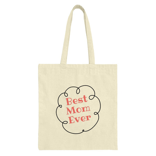 Best Mom Ever Tote Bag, Mothers Day Gift, Cute Mom Bag, Gift for Mom, Everyday Tote Bag, Shopping Bag, Reusable Tote Bag - Tawshia