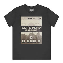 Retro Gaming Let's Play a Game Themed T-shirt Product