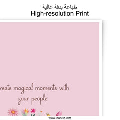 Camera Photographic Prints, Floral Camera Print, Wall Art Decor, Magical Moments Prints, Camera Illustration, Home Decor Gift, Art Prints - Tawshia