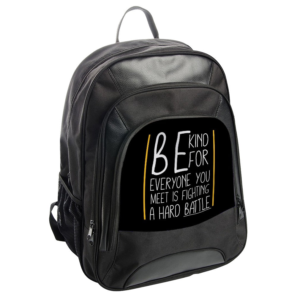 Be Kind Backpack, Inspirational Quote Backpack, Motivational Backpack, Trendy Backpack, Gift Idea Backpack, Backpack - Tawshia