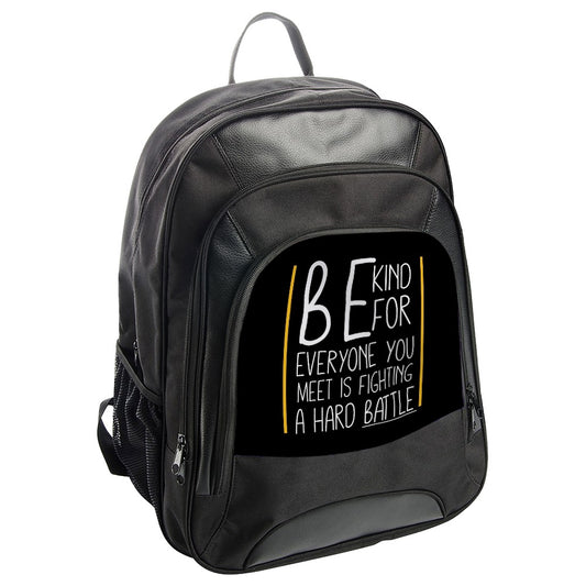 Be Kind Backpack, Inspirational Quote Backpack, Motivational Backpack, Trendy Backpack, Gift Idea Backpack, Backpack - Tawshia