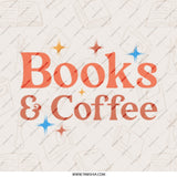 Books and Coffee Pinback, Book Lover Gift, Coffee Addict Pin, Reader Gift, Bookworm Pin, Bookish Accessories, Cozy Aesthetic - Tawshia