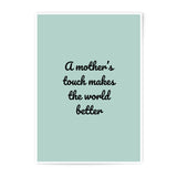 Mother's Touch Photographic Prints, Mom Gift Idea, Family Decor, Sentimental Art, Motherhood Wall Art, Inspirational Print - Tawshia