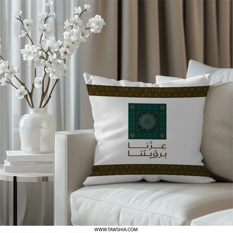 Elegant Decor Pillow with Detailed Embroidery product type