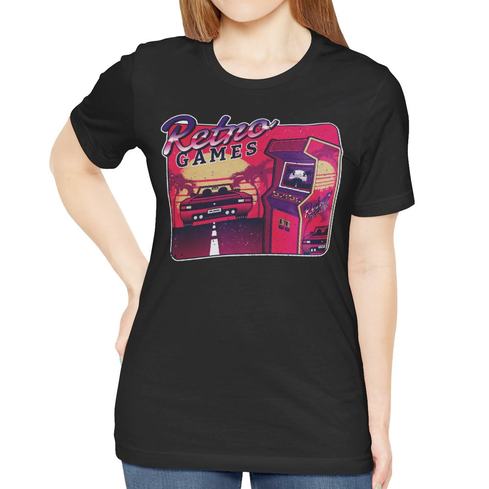Retro Games Graphic Design Unisex Clothing Product Type