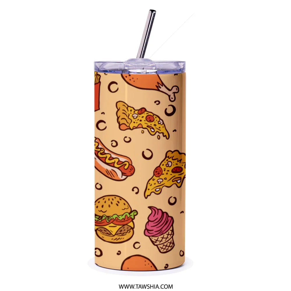 Fun Food Pattern Insulated Tumbler Drinkware product