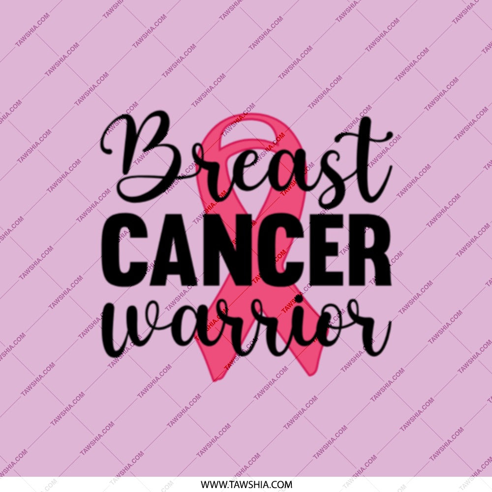 Breast Cancer Warrior Pocket Mirror, Pink Ribbon, Awareness Gift, Support Survivor, Motivational Pocket Mirror, Inspirational - Tawshia