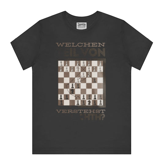 Welchen Teil Von Schach Verstehst Du T-shirt product type