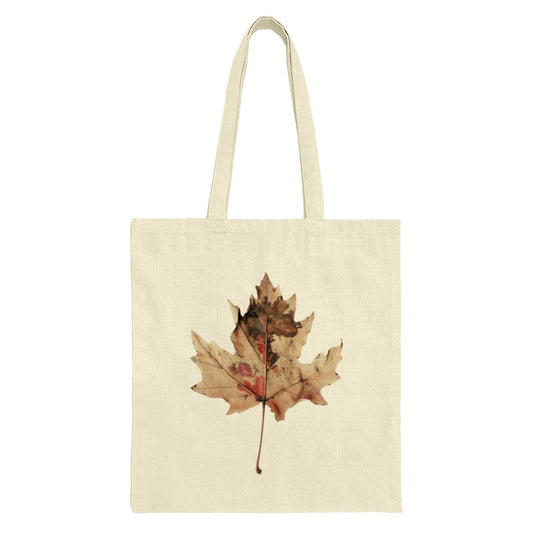 Autumn Leaf Tote Bag, Fall Foliage Bag, Nature Inspired Tote, Rustic Tote Bag, Everyday Tote, Stylish Bag, Leaf Design Tote (139) - Tawshia