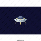 UFO Tumbler, Alien Spaceship, Outer Space Gift, Flying Saucer Tumbler, Sci-Fi Lover Gift, Galaxy Tumbler, Unique Tumbler Design - Tawshia