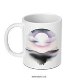 Watercolor Sunset Mug, Peaceful Landscape Mug, Celestial Mug, Nature Lover Gift, Coffee Mug, Tea Cup, Artistic Mug, Unique Mug Gift - Tawshia