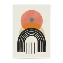 Abstract Geometric Photographic Print, Modern Art Wall Decor, Minimalist Print, Circle Arch Art Print, Home Decor, Wall Art (137) - Tawshia